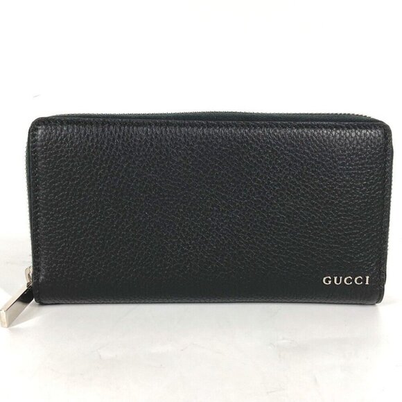 GUCCI Long wallet logo zip-around wallet Zip Around Long Wallet - Picture 1 of 13
